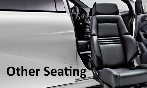 Seating options for disabled drivers and passengers