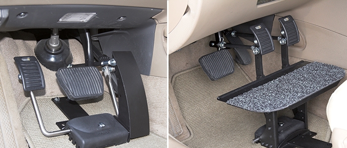 PEdal adaptions for disabled drivers